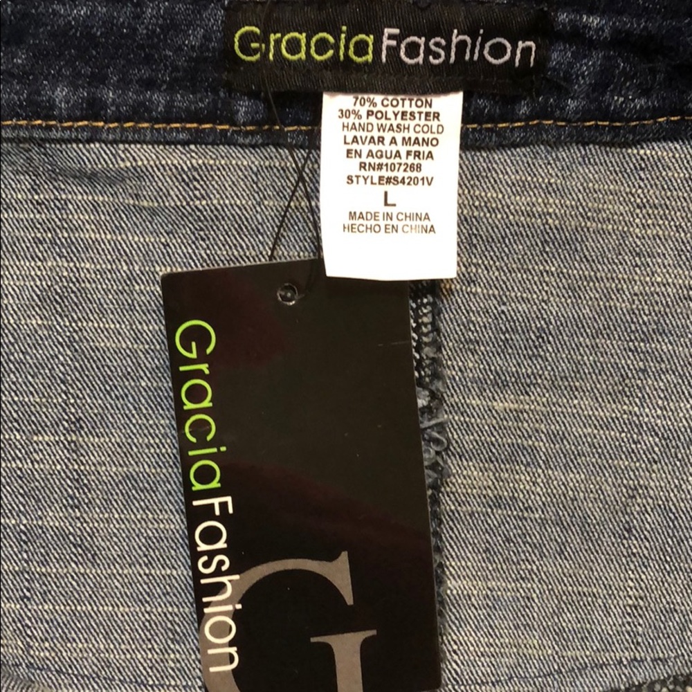 NWT Gracia Fashion Boho Gypsy skirt - size L - Picture 3 of 3